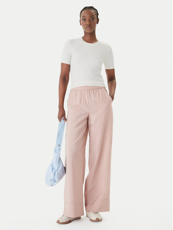 Marella Marella Hlače Eremi 2613131154 Ružičasta Regular Fit