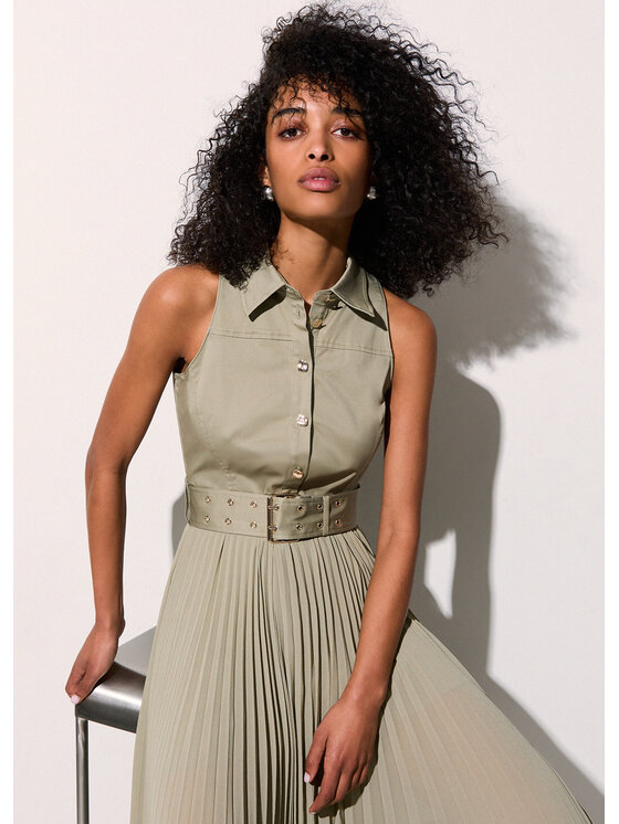 Liu Jo Liu Jo Gonna maxi CA6359T4691P9639 Verde Regular Fit