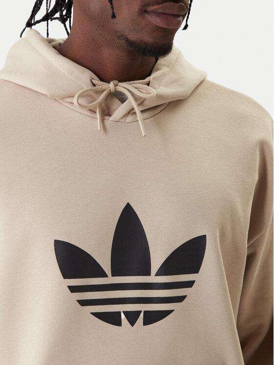 adidas adidas Pluus adicolor Trefoil KE0878 Beež Loose Fit