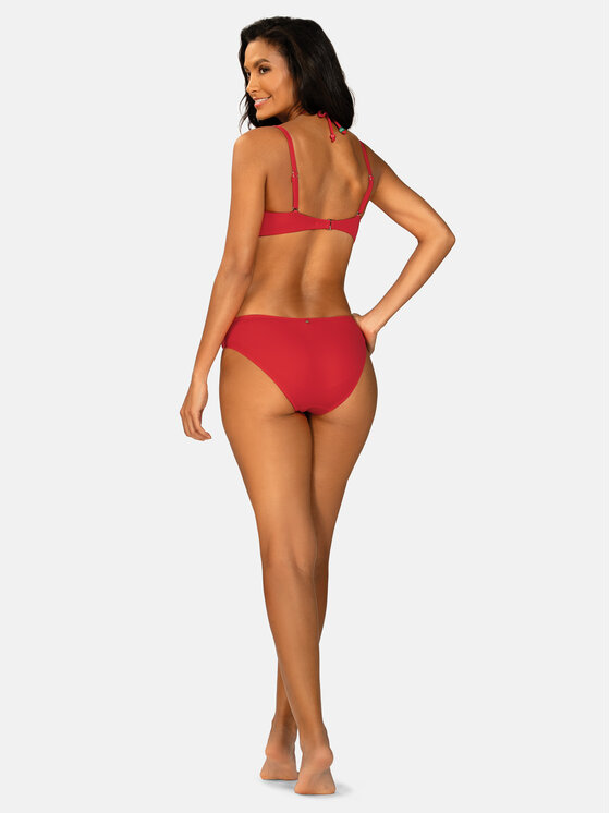 Feba Feba Dół od bikini FD21A Czerwony
