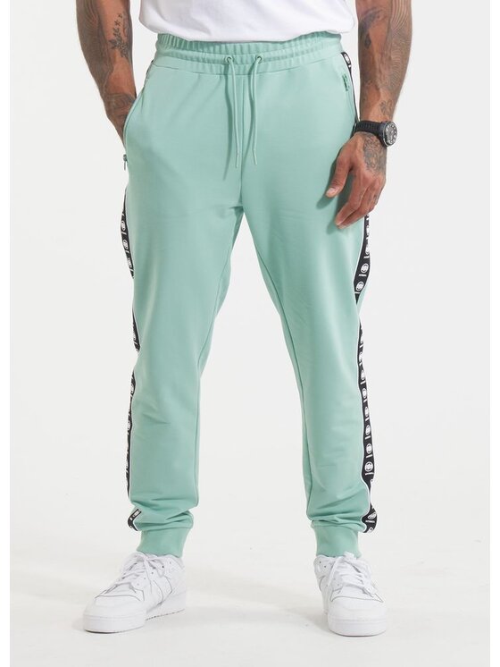PITBULL PITBULL Spodnie dresowe Spodnie dresowe męskie TAPE NUGGET XL Zielony Regular Fit