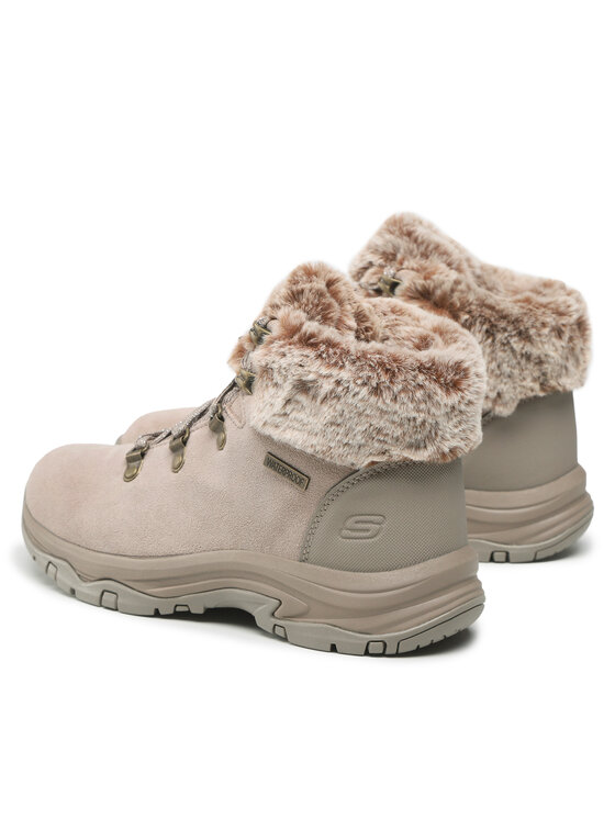 Skechers Skechers Trzewiki Falls Finest 167178/TPE Białe złoto