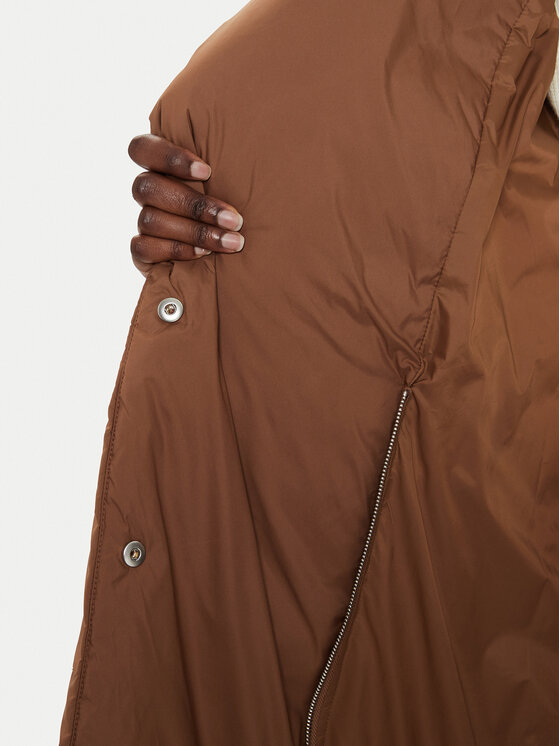 PINKO PINKO Zimska jakna Taccuino 103829 A0L5 Rjava Regular Fit