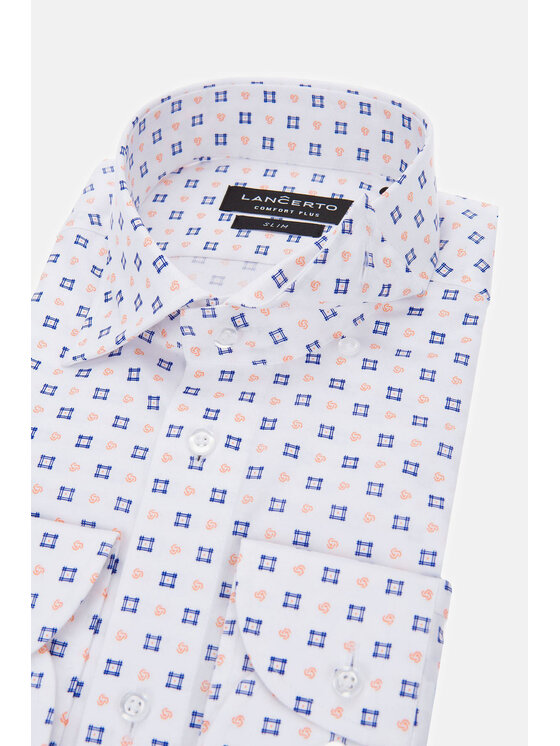 Lancerto Lancerto Koszula Emma KO073219000003 Biały Slim Fit