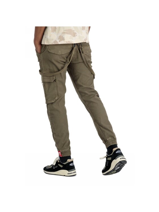 Alpha Industries Alpha Industries Spodnie materiałowe AI.128202-183-31 Khaki Slim Tapered Fit