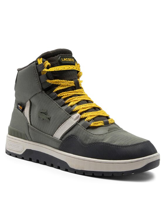 Lacoste Lacoste Snīkeri T-Clip Winter Mid 746SMA0086 Haki