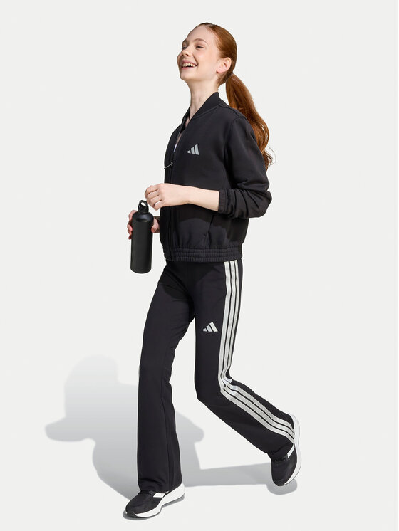 adidas adidas Treniņtērps Glam Track JL7474 Melns Regular Fit