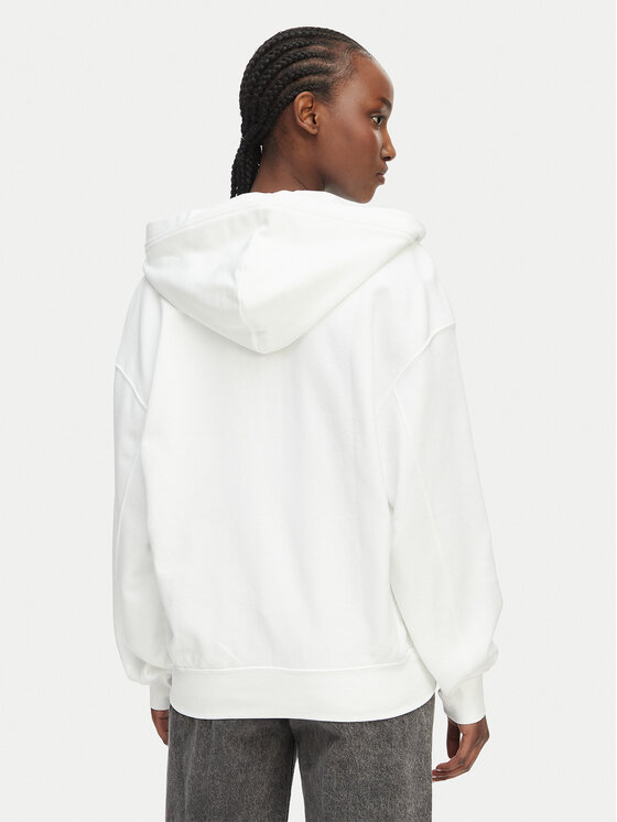 Calvin Klein Calvin Klein Majica dugih rukava LV044G215G Bijela Relaxed Fit