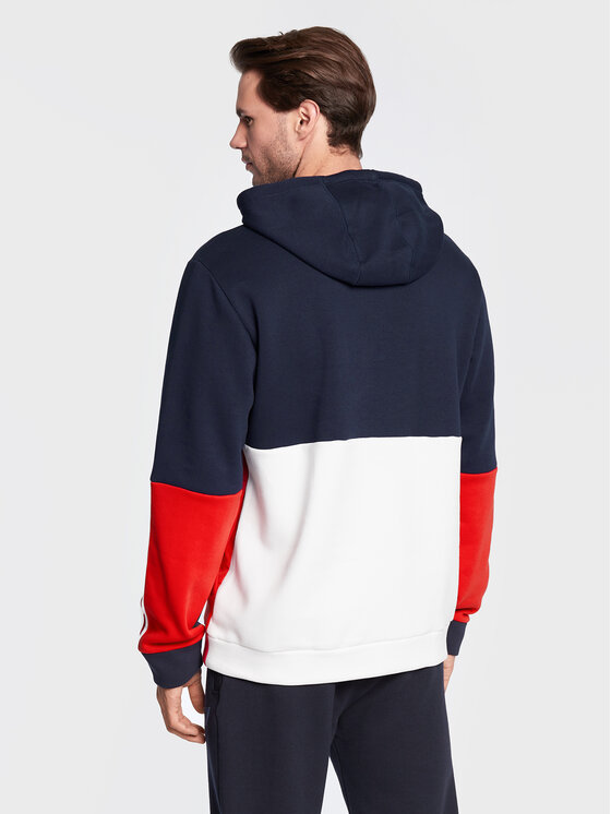 Felpa Essentials Colorblock HL1983 Blu scuro