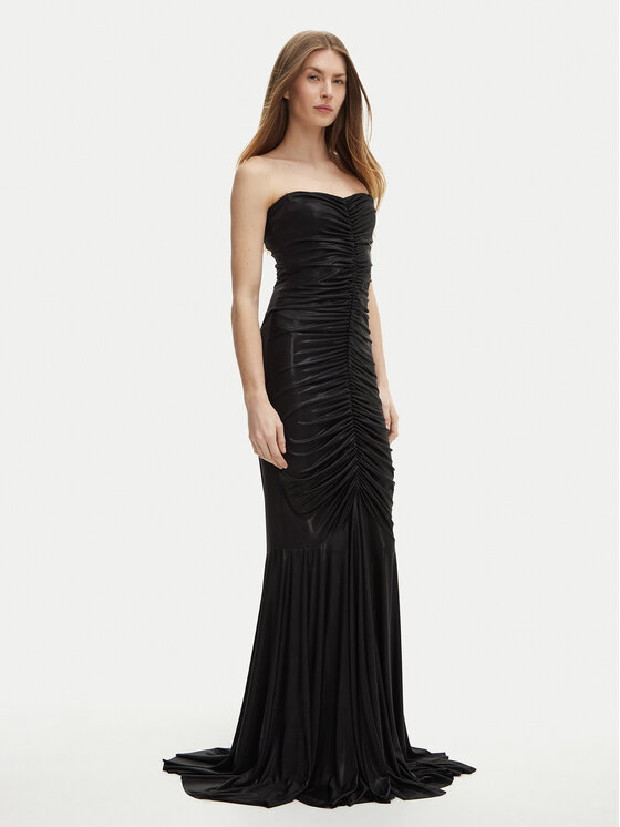 NORMA KAMALI NORMA KAMALI Abendkleid ST3243LMD47001 Schwarz Slim Fit