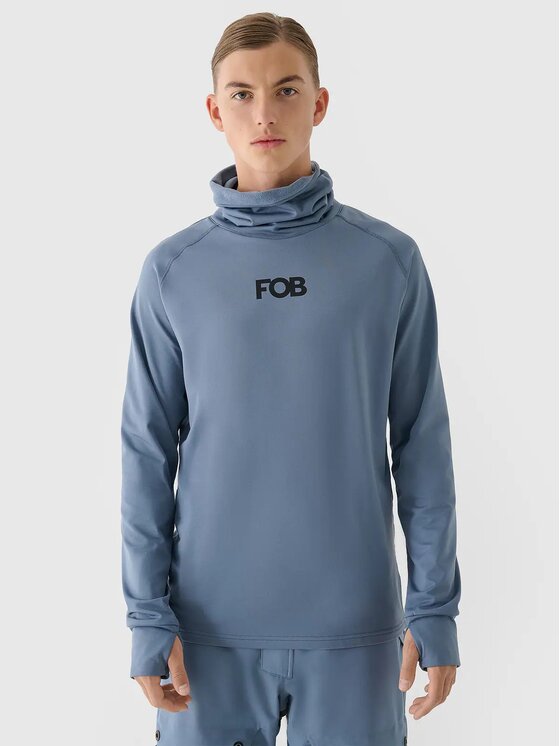 4F 4F Intimo termico pezzo sopra 4FWAW24UBRUM080-32S Blu scuro