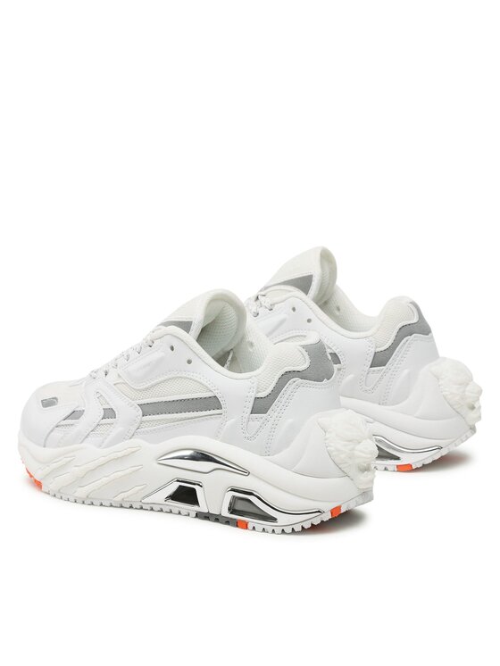 Plein Sport Plein Sport Sneakersy The Scratch FABS USC0328 PTE003N Biela