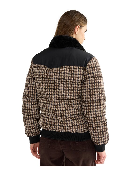 Wrangler Wrangler Kurtka puchowa 112386803 Czarny Regular Fit