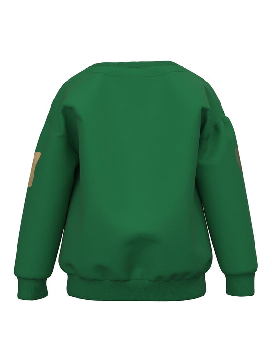 NAME IT NAME IT Bluza 13219373 Zielony Box Fit