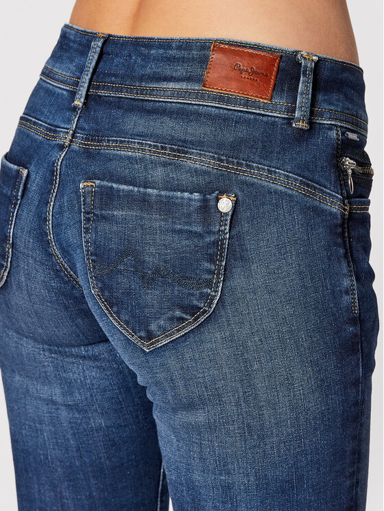 Pepe Jeans Pepe Jeans Jeans New Brooke PL204165 Dunkelblau Slim Fit
