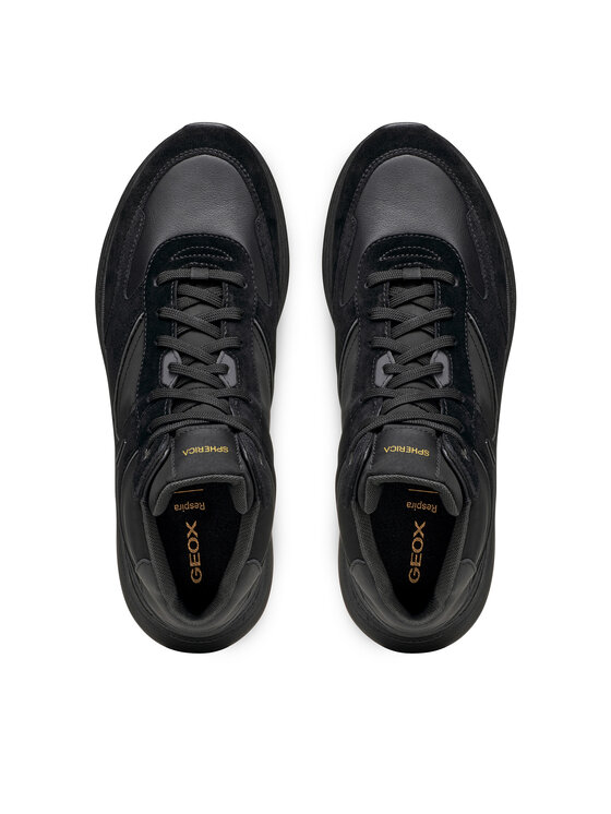 Geox Geox Sneakersy U Spherica Actif X1 U56HGA 02285 C9999 Czarny