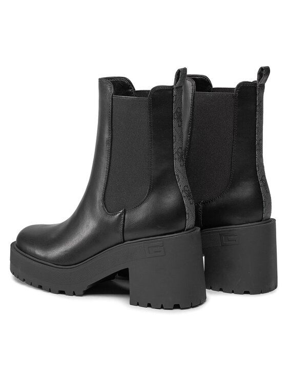 Guess Guess Μποτάκια Lucah2 FL8L2H LEA10 Μαύρο