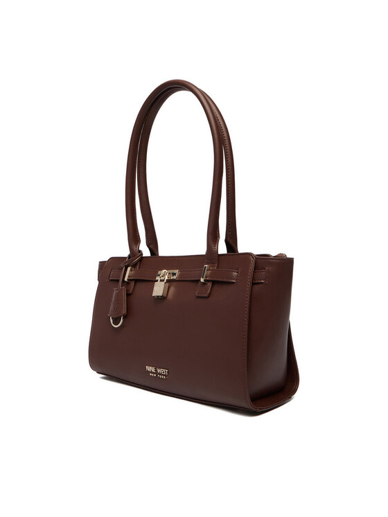 Nine West Nine West Ročna torba EO-GOLDEN FRAME-LDA9424 Rjava