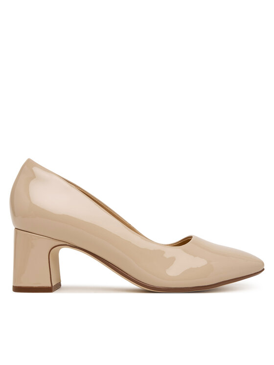 Clarks Pantofi pumps Fernie Court 26183034 Bej deschis