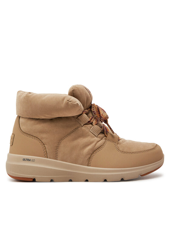 Skechers Skechers Μποτάκια Glacial Ultra - Trend Up 144194 Μπεζ