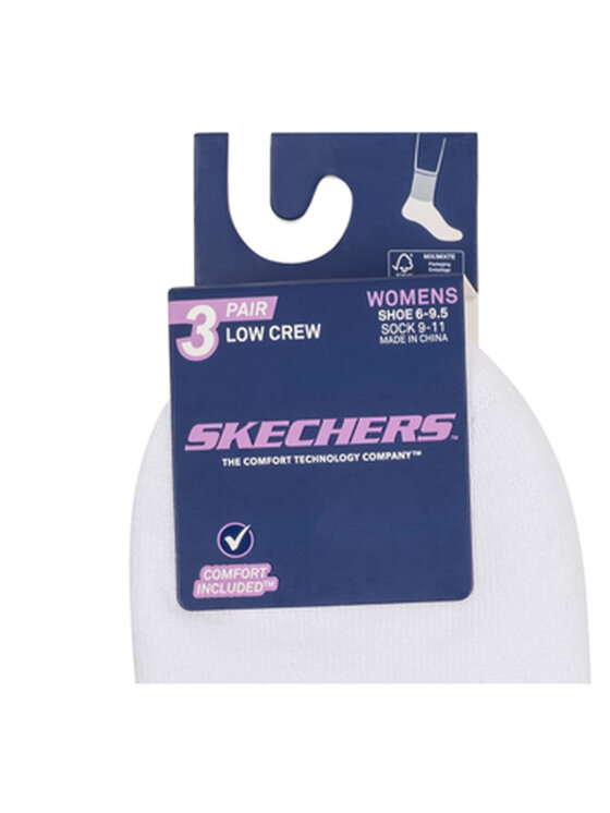 Skechers Skechers Calzini lunghi S601827-WHT Bianco
