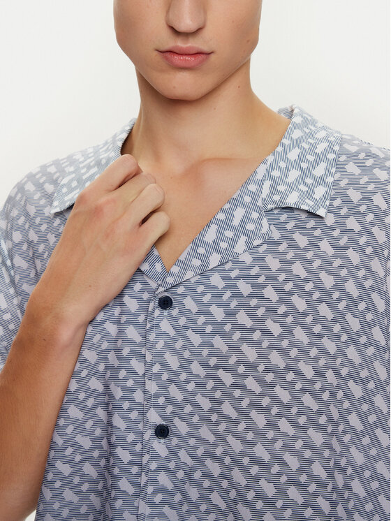 BOSS Boss Camicia Vale 50534342 Blu scuro Regular Fit