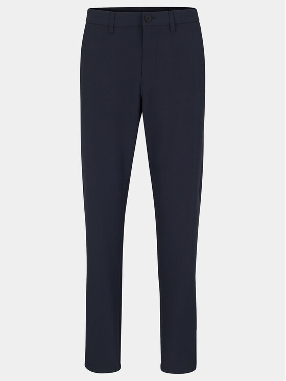 BOSS Boss Chino hlače T_Commuter 50495497 Mornarsko modra Slim Fit