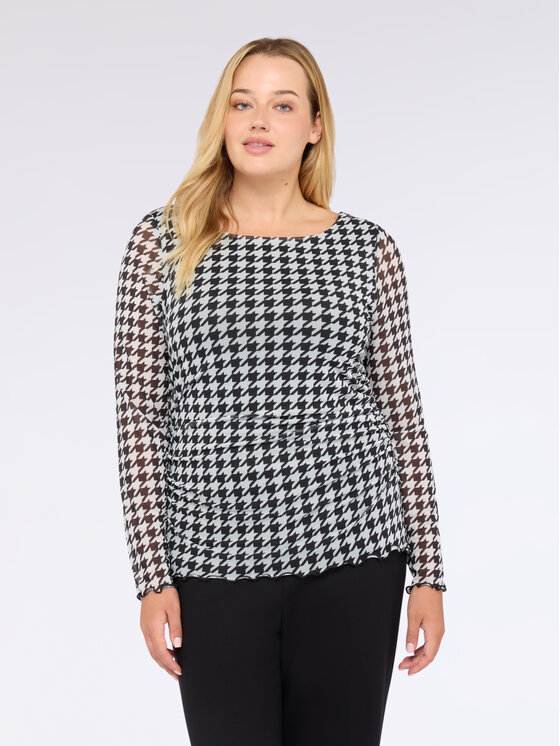 Fiorella Rubino Fiorella Rubino T-shirt G041L008638N0S1 Nero Regular Fit