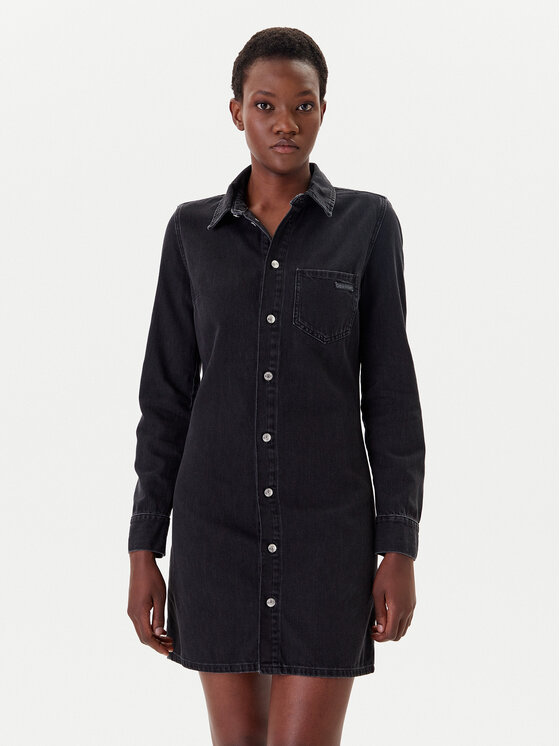 Calvin Klein Jeans Calvin Klein Jeans Farmer ruha J20J225171 Fekete Slim Fit