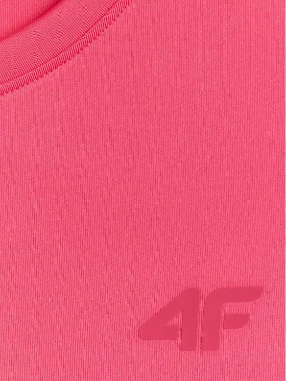 4F 4F Koszulka techniczna MULTI ACTIVE Koralowy Regular Fit