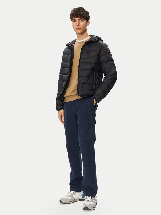 Napapijri Napapijri Μπουφάν μεταβατικό Aerons H 4  NP0A8B9K Μαύρο Regular Fit
