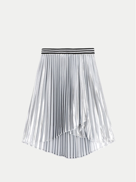 Coccodrillo Coccodrillo Спідниця в складку WC5124203CGJ Срібний Regular Fit