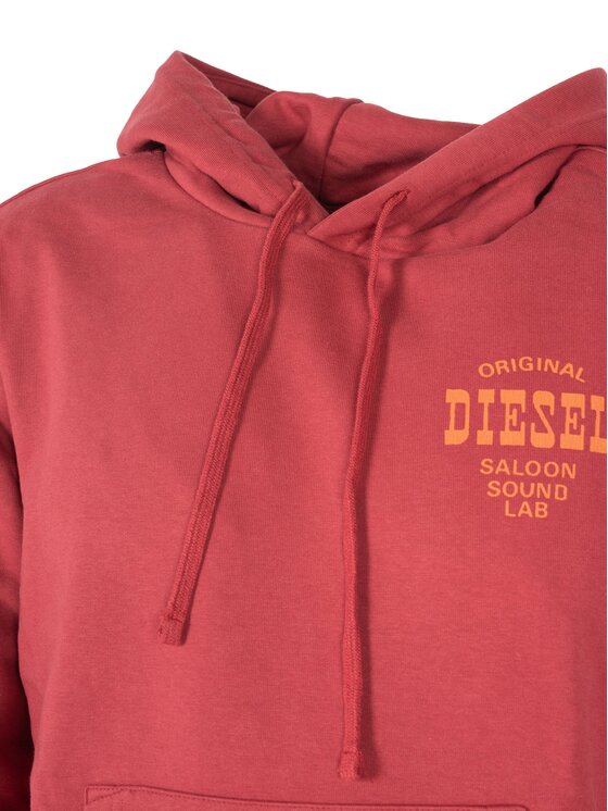 Diesel Diesel Mikina A07810-0HAYT Červená Regular Fit
