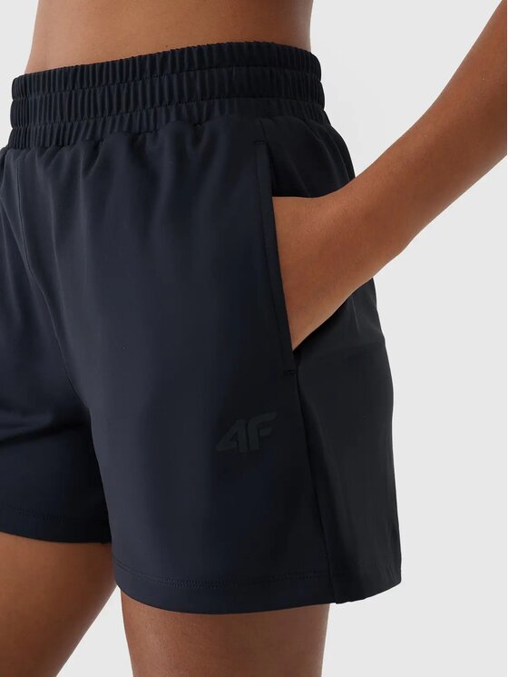 4F 4F Pantaloncini sportivi 4FWMM00TFSHF1309-20S Nero Regular Fit