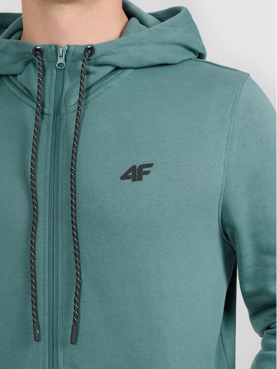 4F 4F Bluza 4FWAW26TSWSM2737-46S Zielony jasny Active Fit
