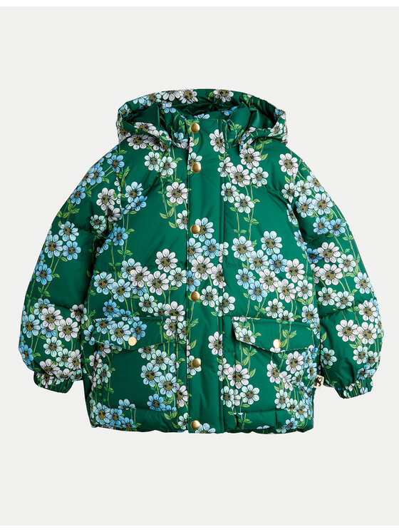 MINI RODINI Mini Rodini Pernata jakna 2471012075 Zelena Regular Fit