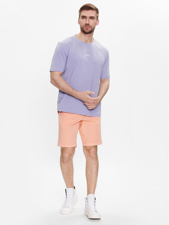 Boss Stoffshorts Schino-Slim-Short St 50489112 Orange Slim Fit 