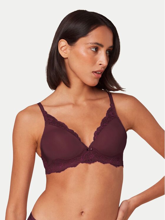 Triumph Triumph Grudnjak bez žice Amourette Charm 10214457 Tamnocrvena