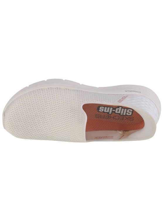 Skechers Skechers Sneakersy Skechers Slip-ins: GO WALK Flex - Relish Biały