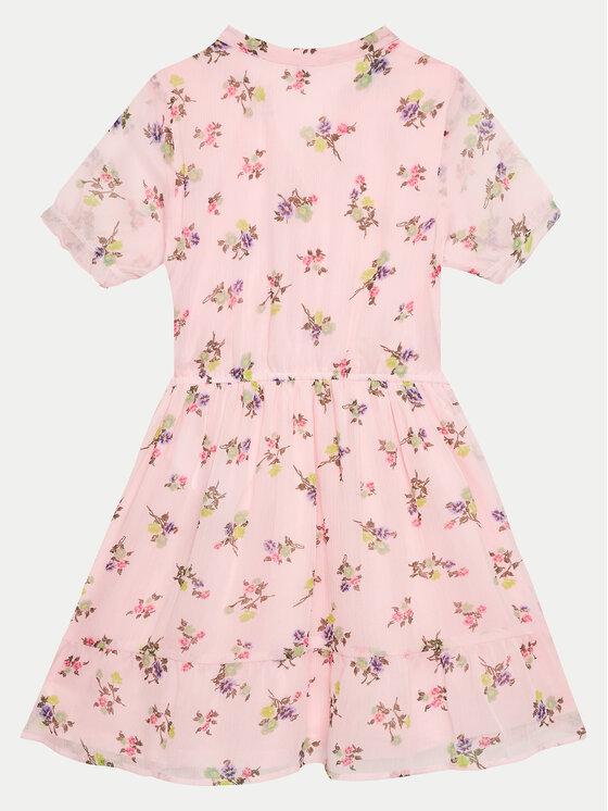 Kids ONLY Kids ONLY Sukienka letnia Malina 15316598 Różowy Regular Fit