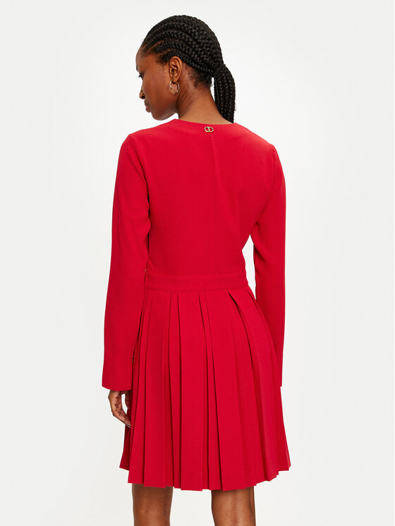 TWINSET TWINSET Kleid für den Alltag 242TT2171 Rot Loose Fit