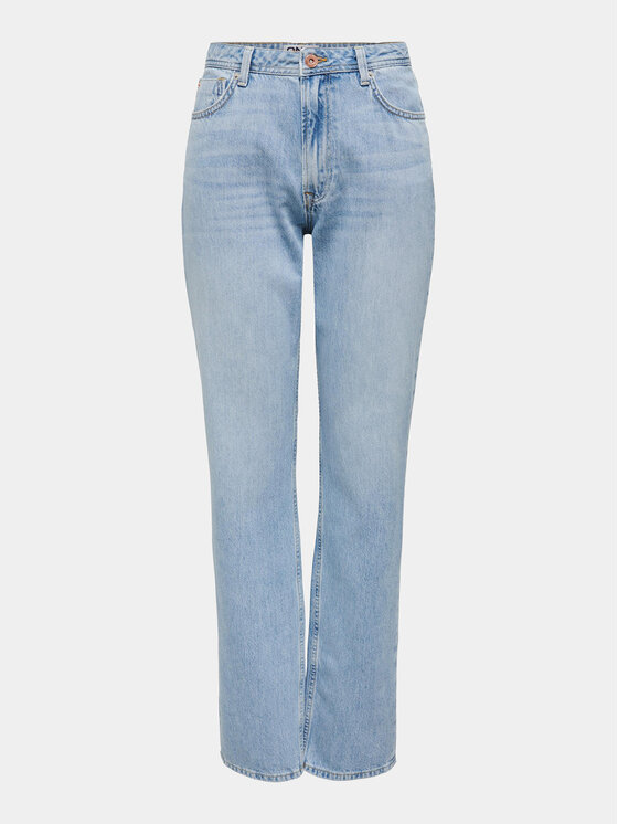 ONLY ONLY Jeansy Jaci 15296921 Niebieski Straight Fit