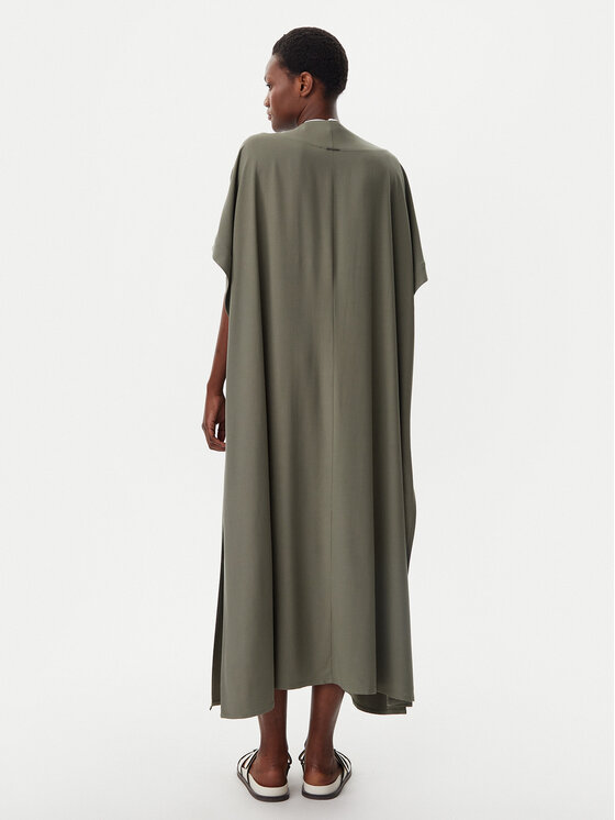 Calvin Klein Swimwear Calvin Klein Swimwear Strandkleid KW0KW02822 Grün Relaxed Fit