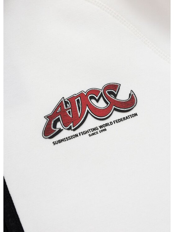 PITBULL PITBULL Bluza ADCC Fuchsia Biały Regular Fit