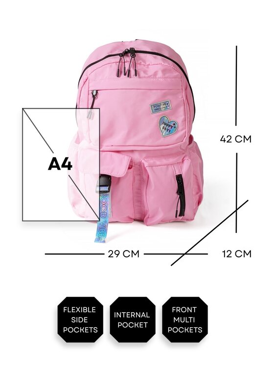 minoti minoti Plecak 32BAG153 Różowy