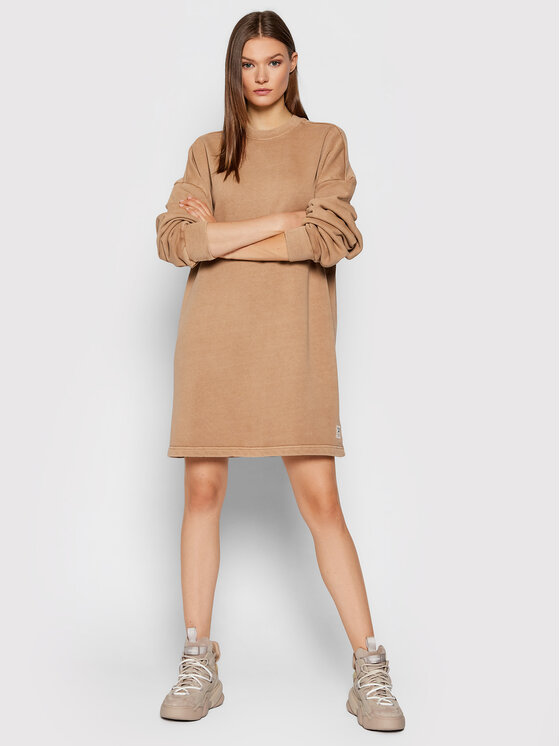Reebok Reebok Φόρεμα υφασμάτινο Classics Natural Dye H11200 Καφέ Oversize