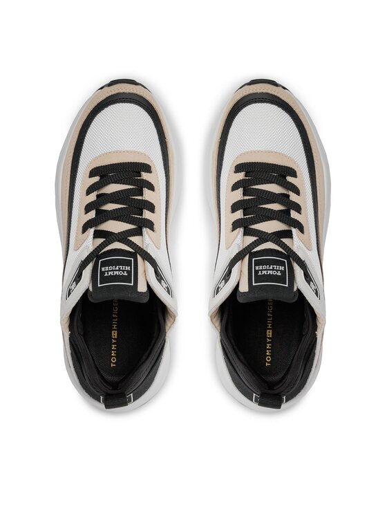 Tommy Hilfiger Tommy Hilfiger Сникърси Sporty Lux Runner FW0FW07705 Бял