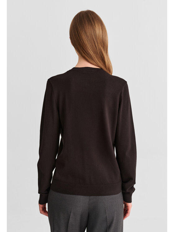 TATUUM TATUUM Sweter NORA Brązowy Classic Fit