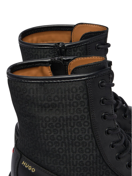 HUGO HUGO Schnürstiefeletten Draven 50573034 Schwarz