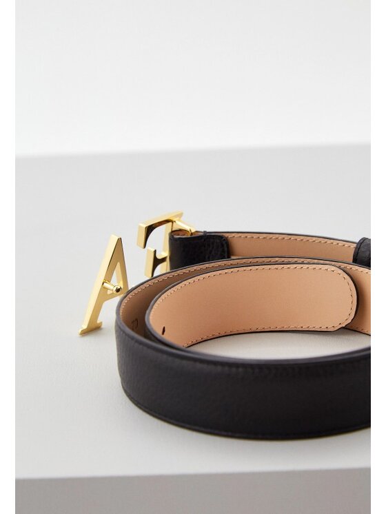 Emporio Armani Emporio Armani Dámsky opasok Y3I273 Y350B Čierna